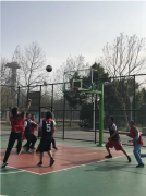 江苏区域和兄弟单位的篮球比赛